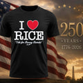 I Love Rice Ben Rice Vote for Benny Barrels T-Shirt
