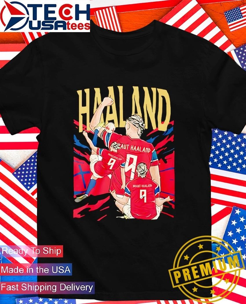 Erling Haaland Norway Football graphic shirt