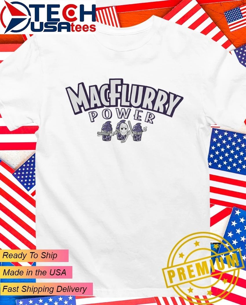 MacFlurry Power WHG logo shirt