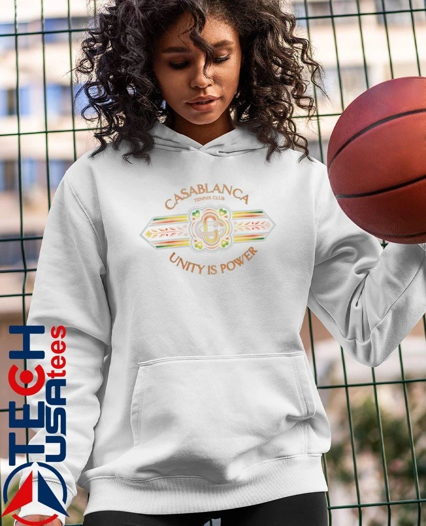 Casablanca Unity is Power Tennis Club shirt