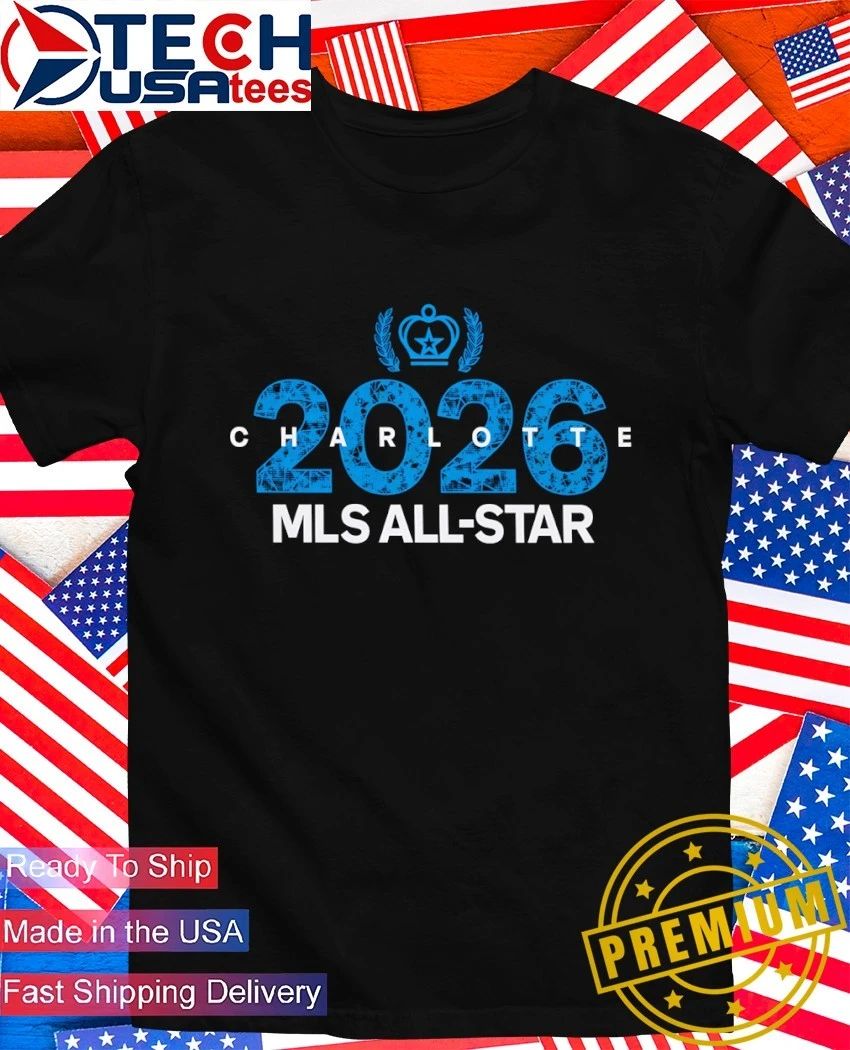 MLS All-Star Game Charlotte 2026 logo shirt