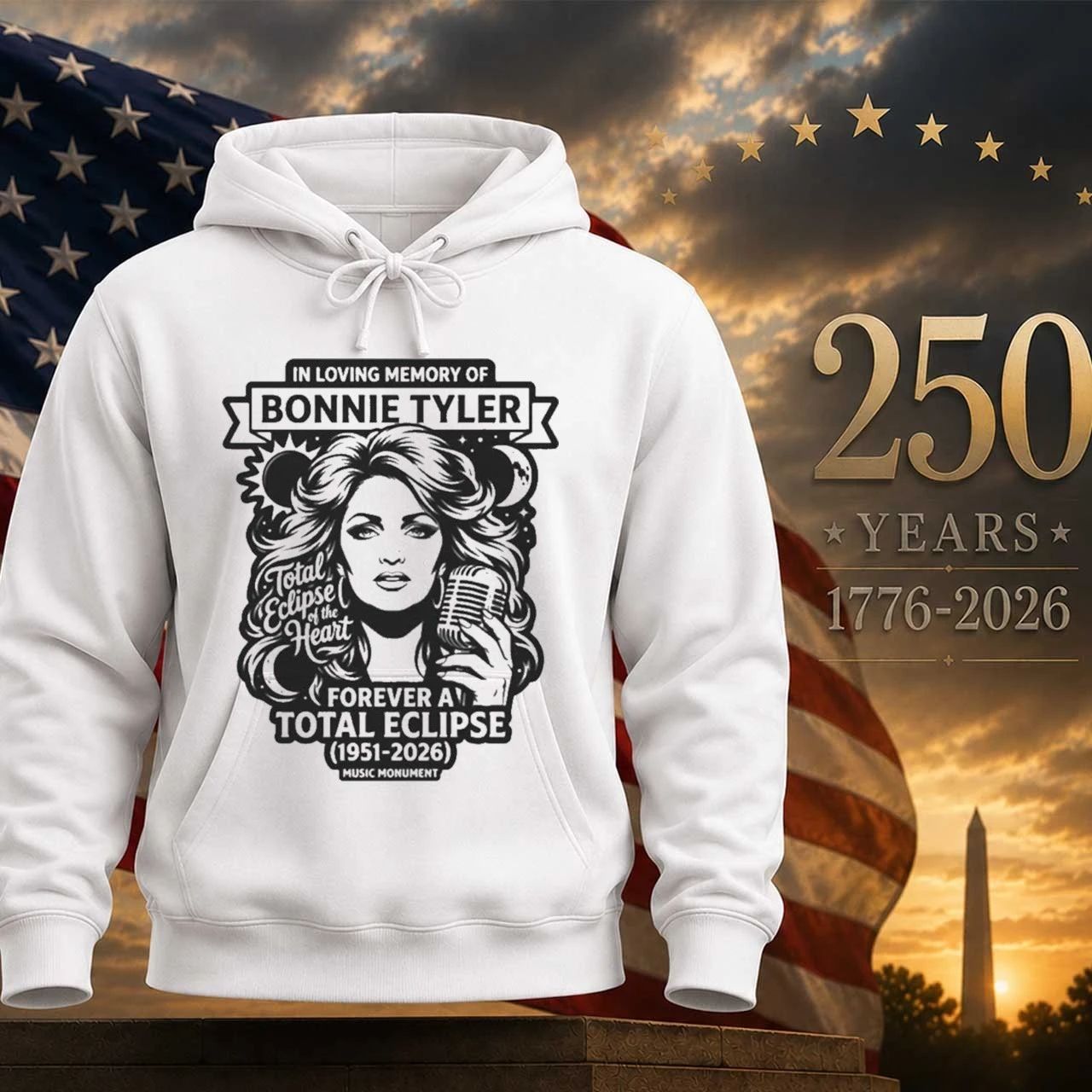 In loving of Bonnie Tyler Total Eclipse Of The Heart Dies At Age 75 Shirt