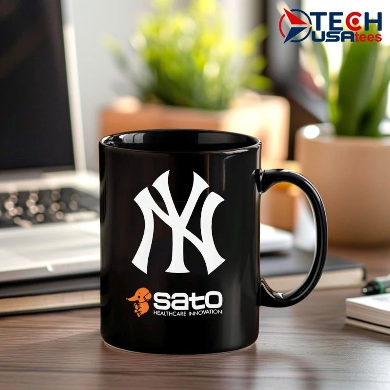 New York Yankees Sato Healthcare Innovation 2026 logo shirt