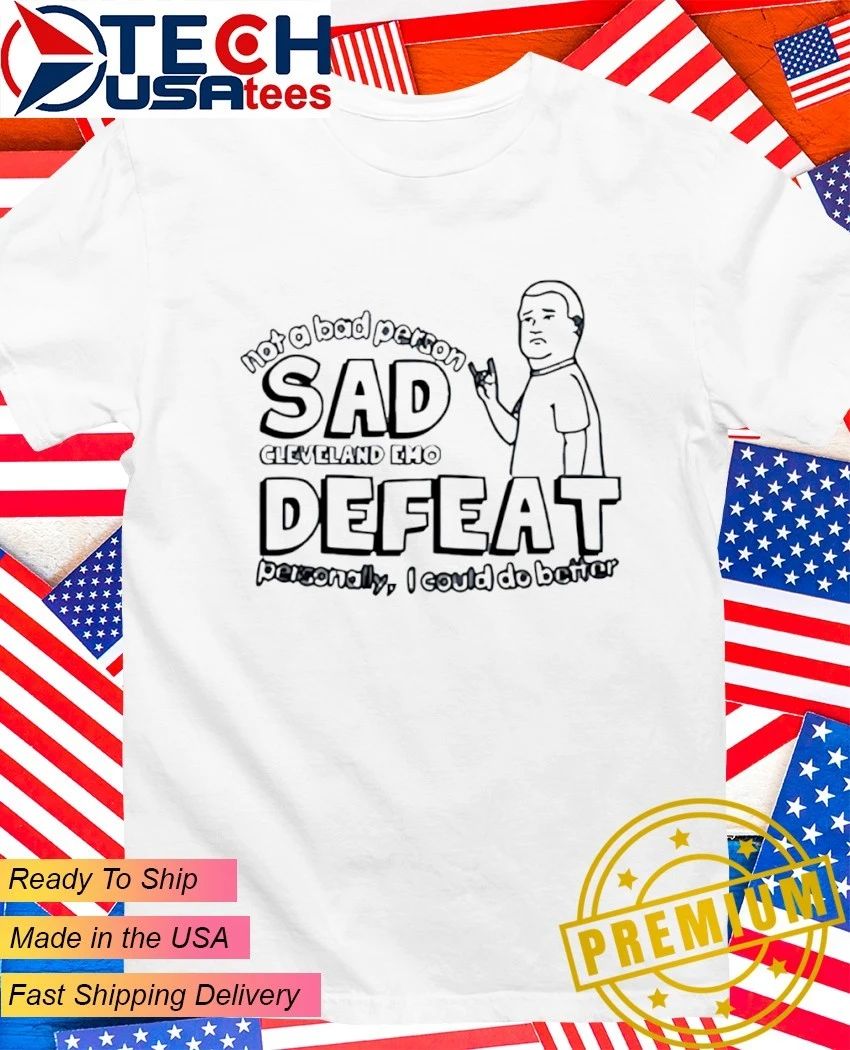 Bobby Hill from King Of The Hill Sad Defeat shirt