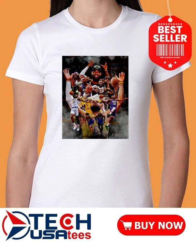 James Lebron Los Angeles Career Milestones shirt