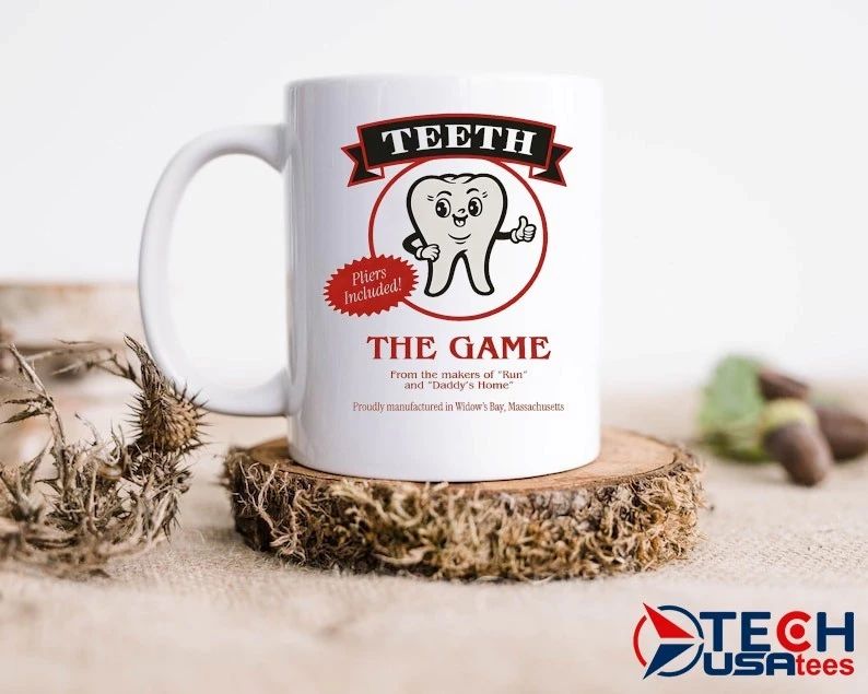 Teeth The Game from the makers of Run and Daddy’s Home Widow’s Bay shirt