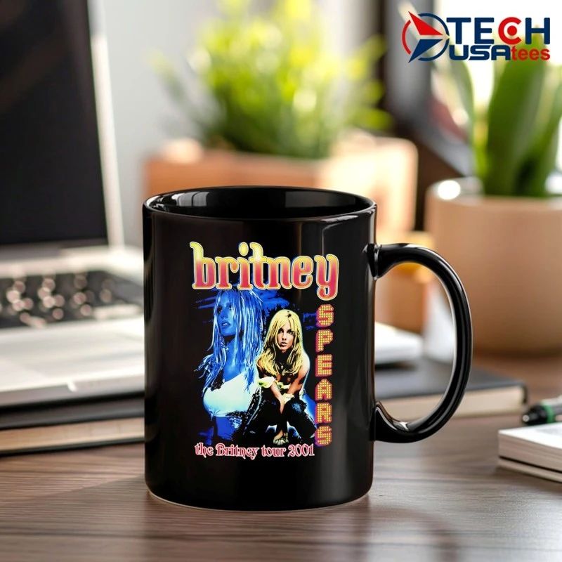 Britney Spears The Britney Tour 2001 shirt