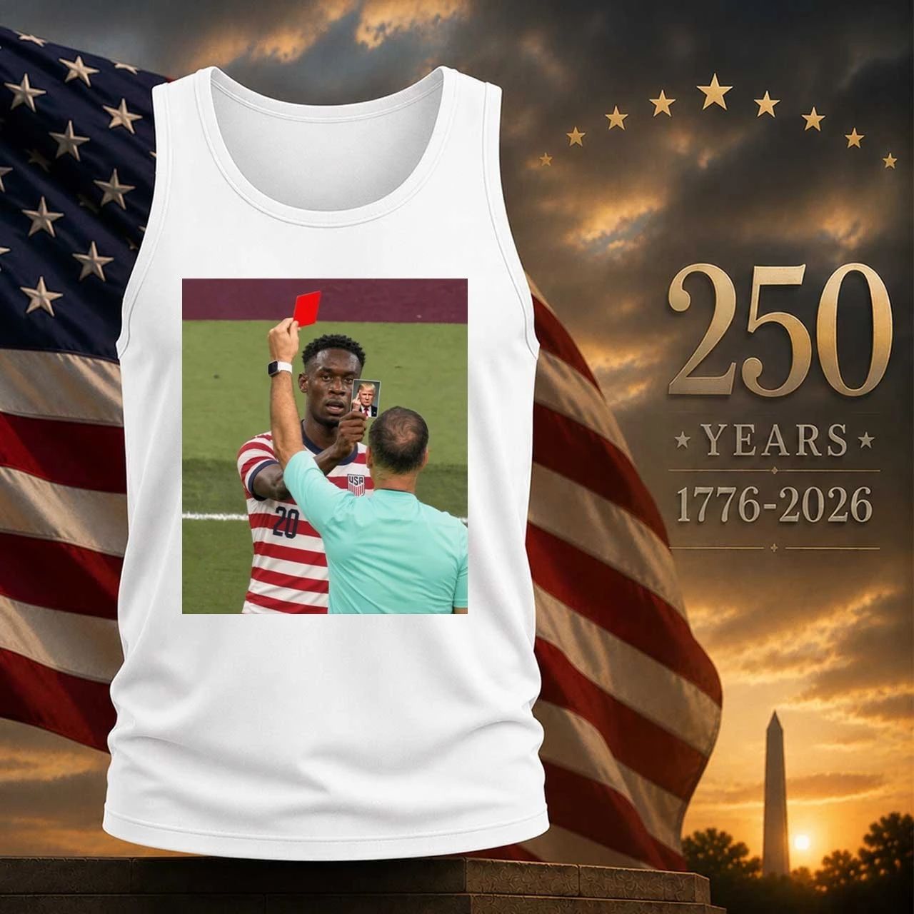 Folarin Balogun Trump Card Shirt