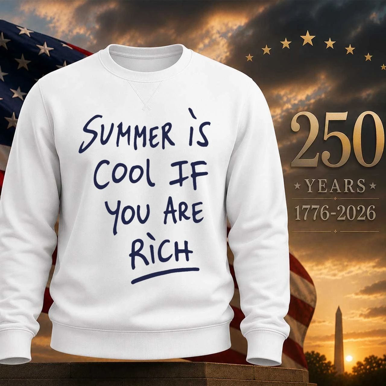 Summer Is Cool If You Are Rich Shirt