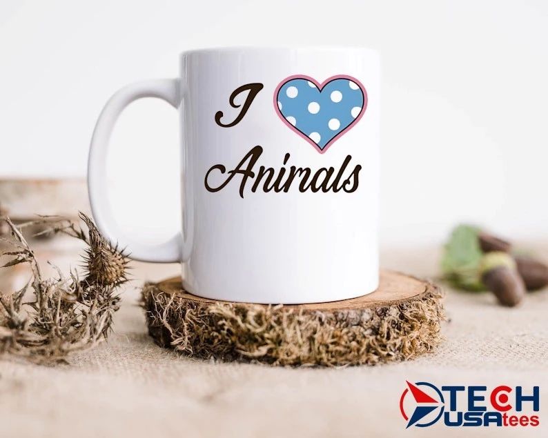 I love animals shirt