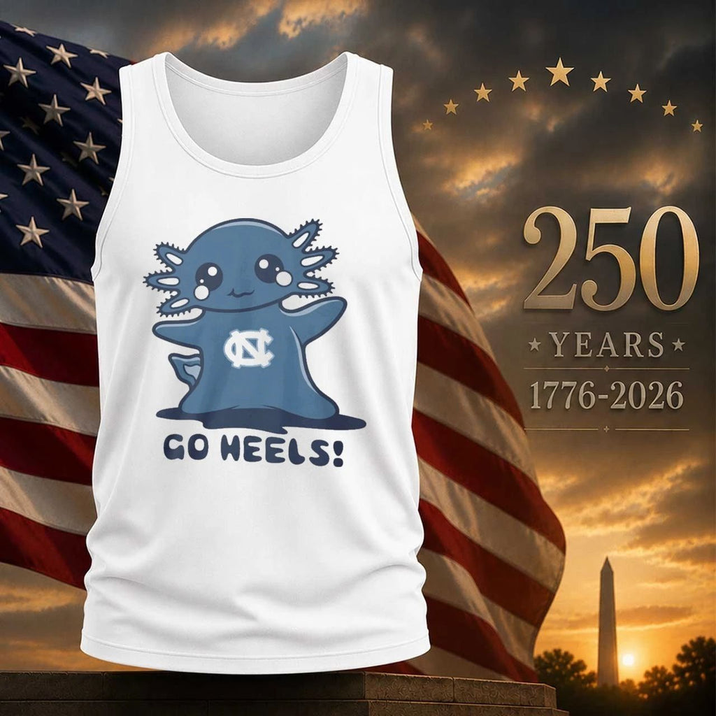 UNC Axolotl Go Heels Shirt