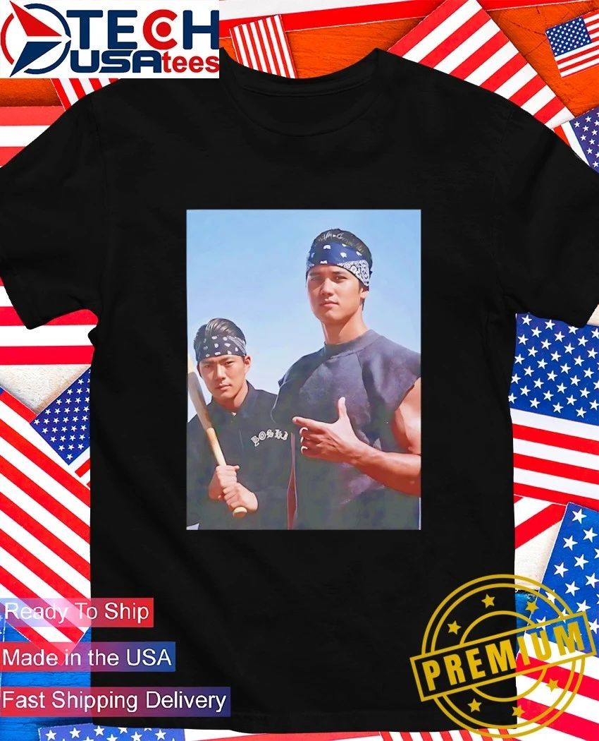 Shohei Ohtani and Yoshinobu Yamamoto Pitcher Los Angeles Dodgers shirt