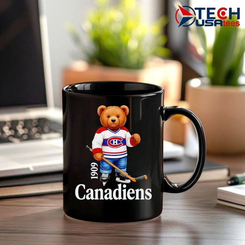 Montreal Canadiens Hockey 1909 Bear shirt
