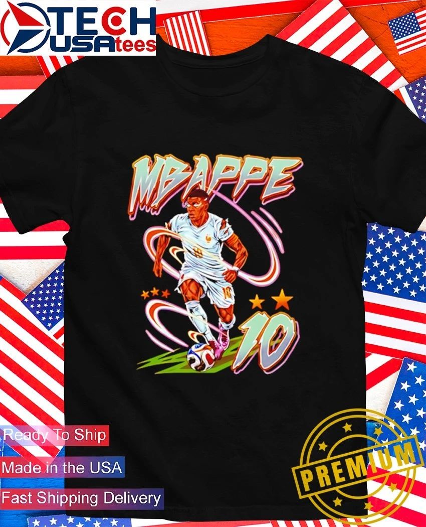 Kylian Mbappe No. 10 France National Team 2026 World Cup shirt