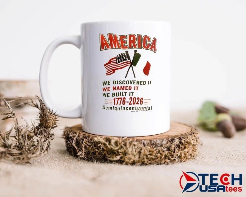 America we discovered it we named it we built it 1776-2026 semiquincentennial shirt