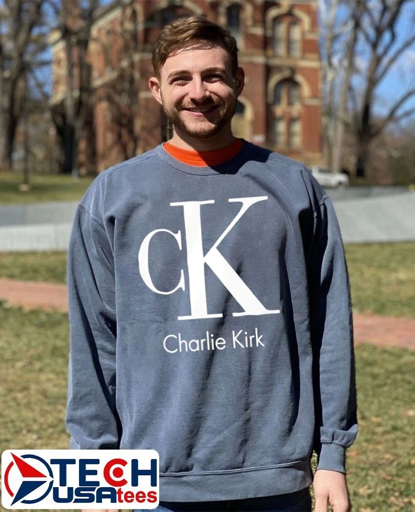 Ck Charlie Kirk logo shirt