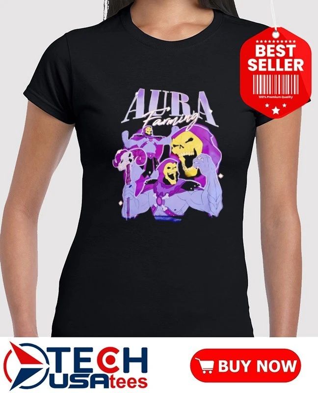 Aura Farming Skeletor Masters of the Universe shirt