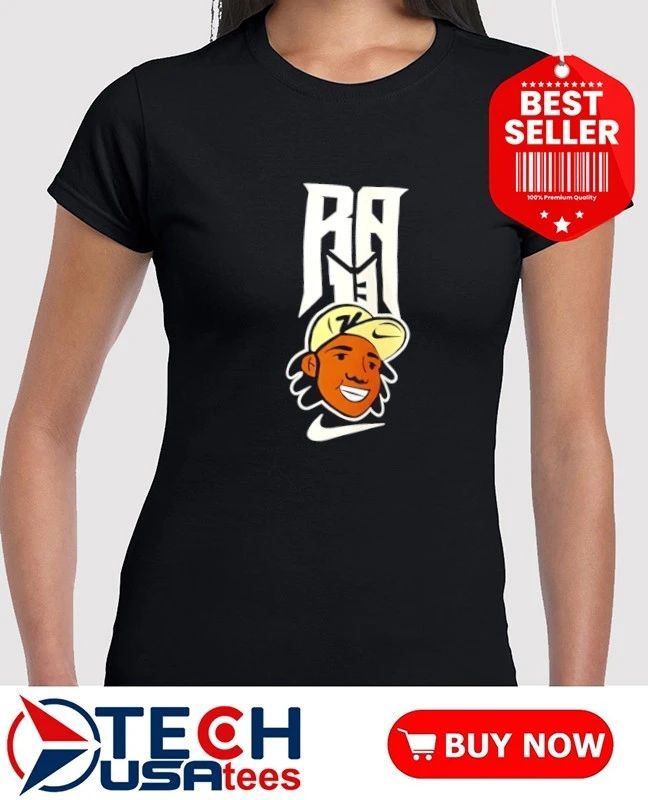 Ronald Acua Jr. cartoon logo shirt