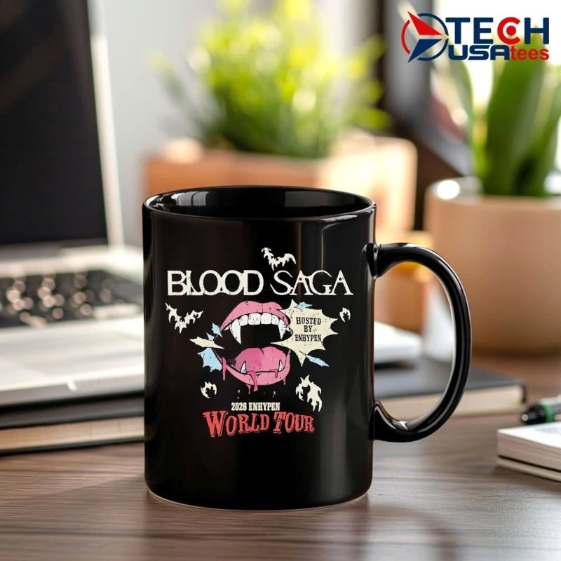 Enhypen Blood Saga World Tour shirt