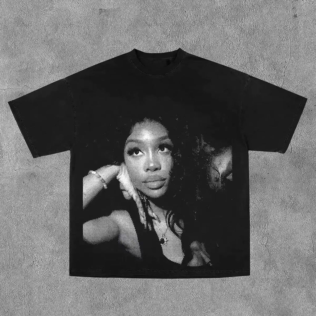 Sza Rap Hip Hop Vintage Streetwear Tee S-4xl Tee Unisex T-shirt, Sweatshirt, Hoodie (1)