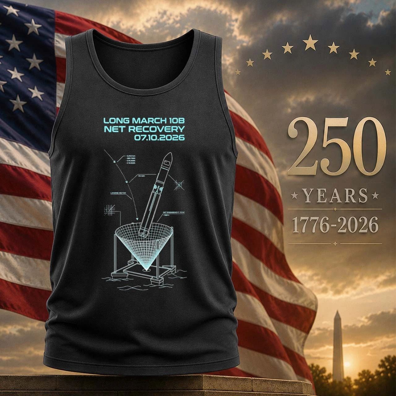 Long March 10B Rocket Recovery Shirt