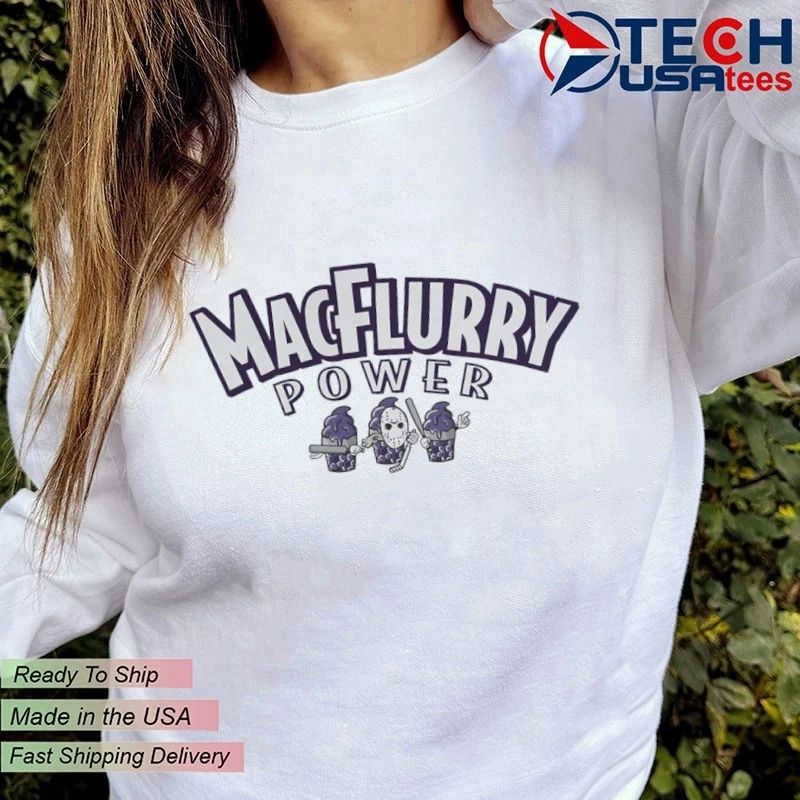 MacFlurry Power WHG logo shirt