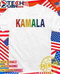 Scott Wiener Kamala rainbow shirt