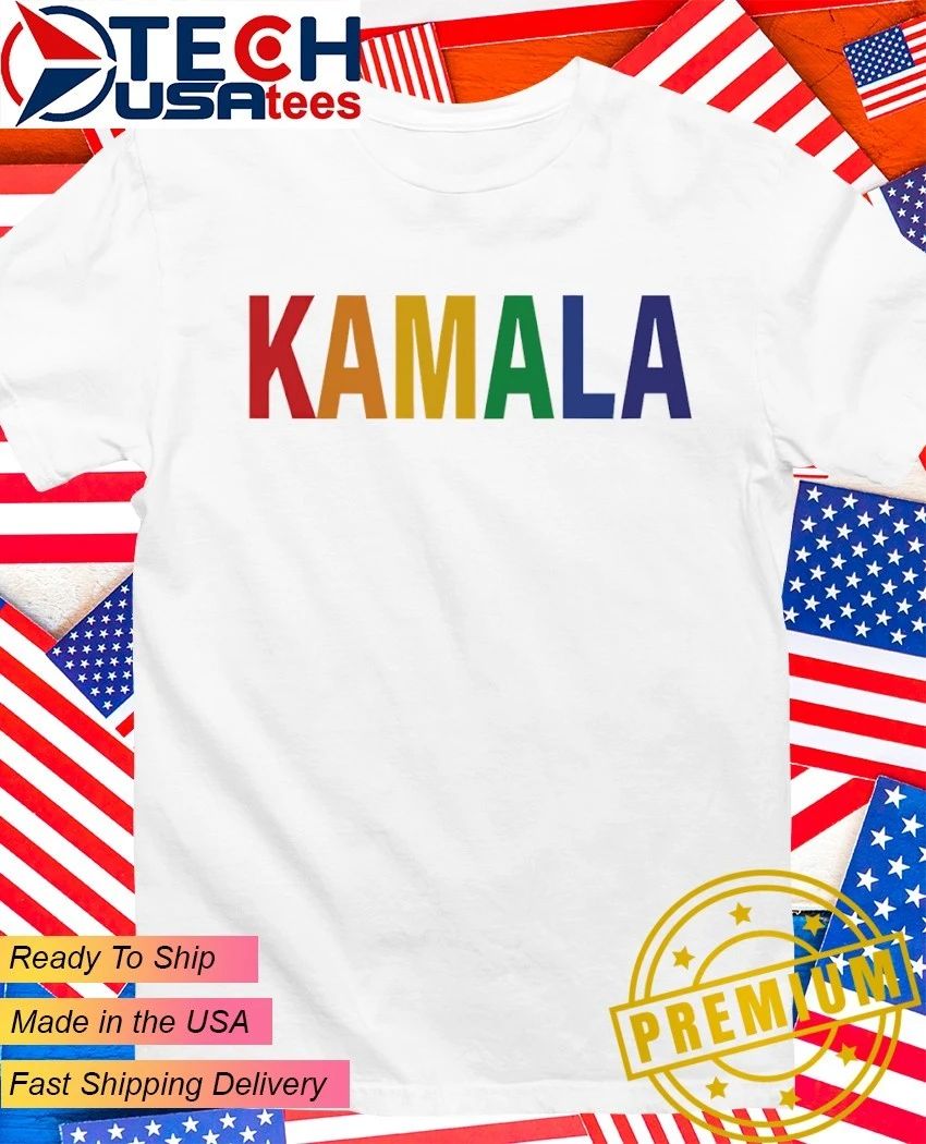 Scott Wiener Kamala rainbow shirt