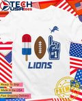 Detroit Lions Americana Pop popsicle football and number 1 shirt