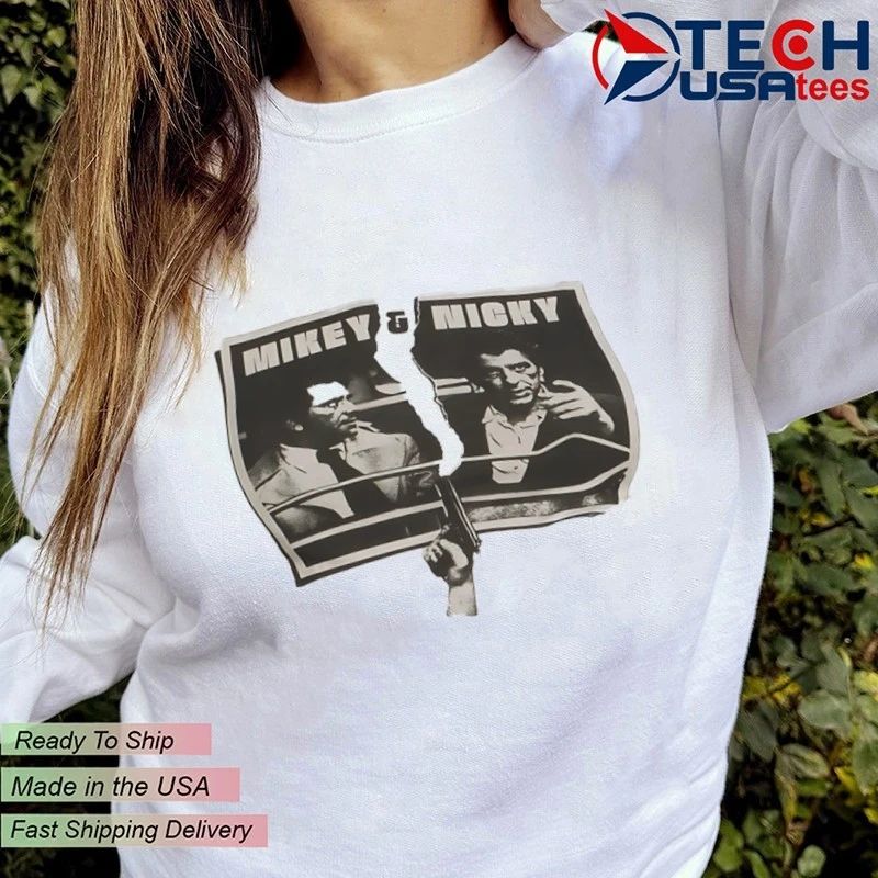 Mikey and Nicky 1976 vintage shirt