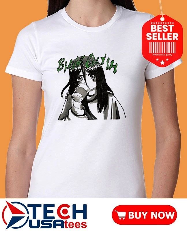 Billie Eilish anime shirt