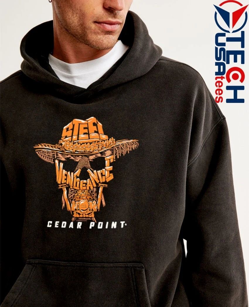 Steel Vengeance Wordscape Cedar Point shirt