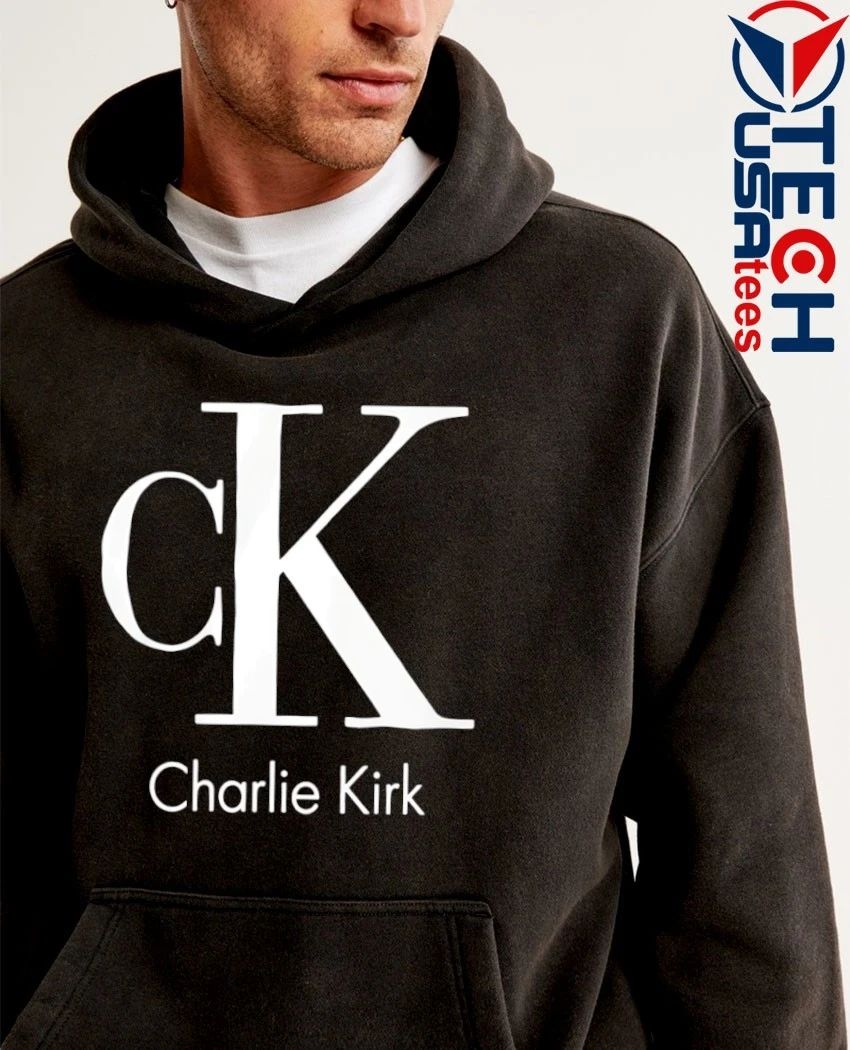 Ck Charlie Kirk logo shirt