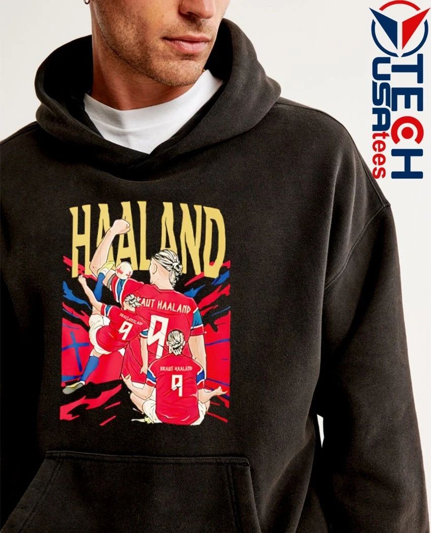 Erling Haaland Norway Football graphic shirt