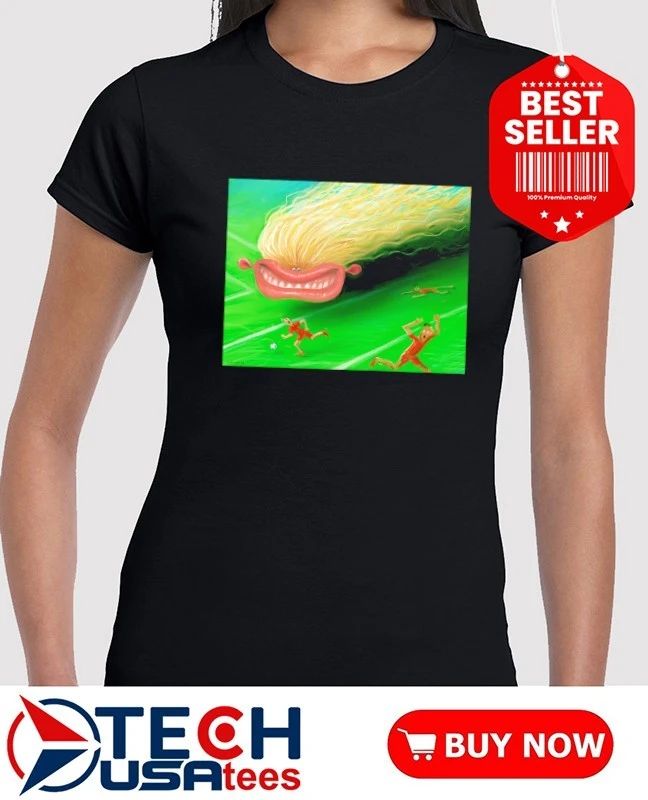 Svetlana Novikova Erling Haaland 2026 World Cup caricature funny shirt