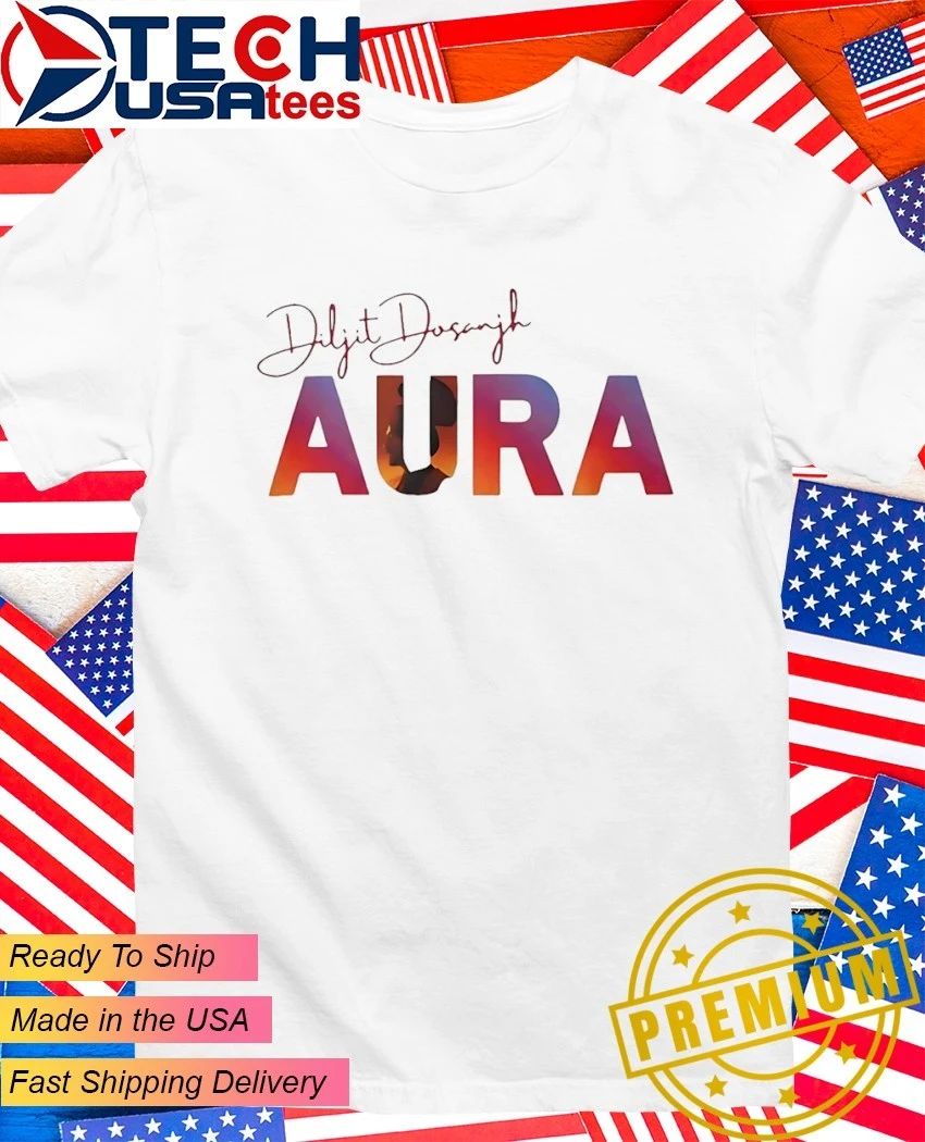 AURA World Tour 2026 Diljit Dosanjh Signature shirt