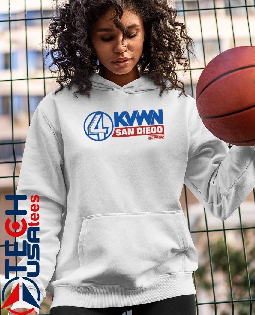 Anchorman KVWN Channel 4 News logo shirt