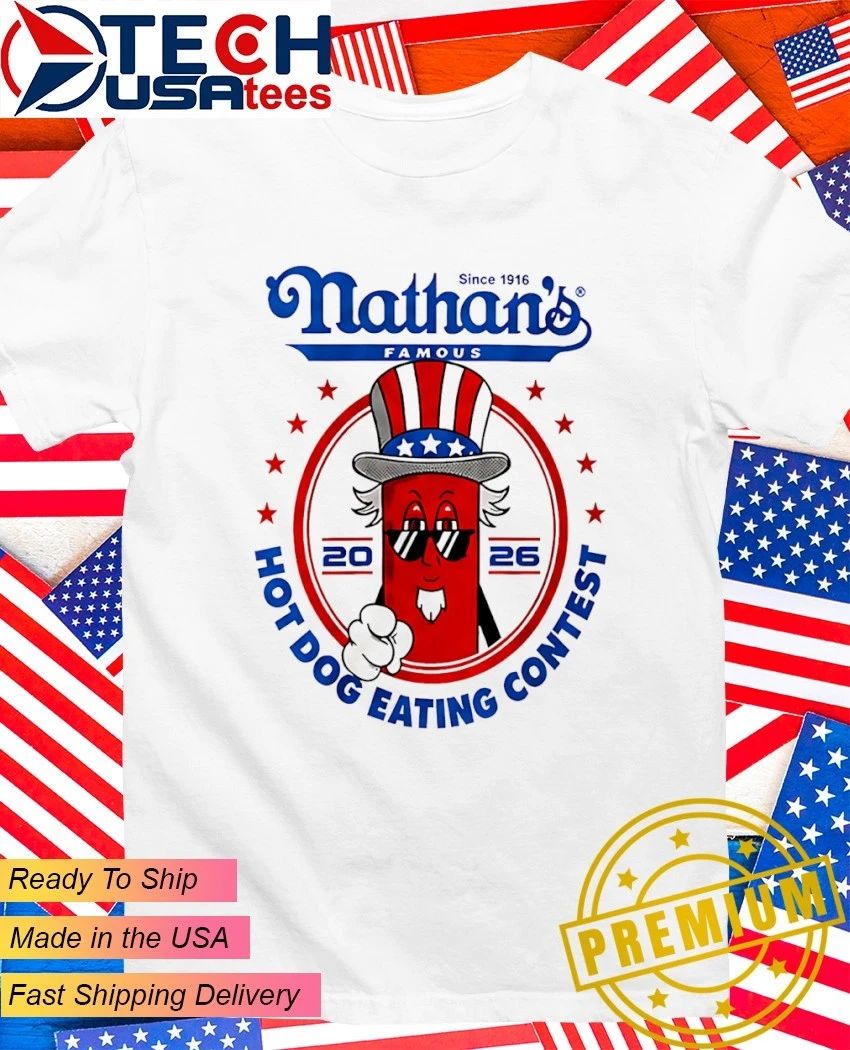 Joey Chestnut Nathan’s Famous Hot Dog Contest 2026 shirt
