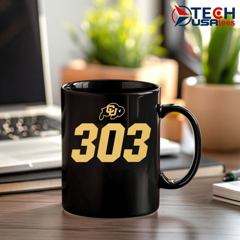 Deion Sanders Colorado Buffaloes Boulder 303 shirt