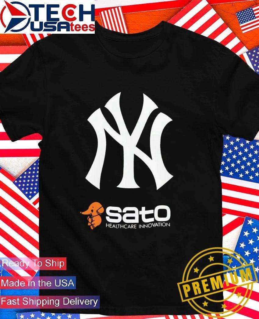 New York Yankees Sato Healthcare Innovation 2026 logo shirt