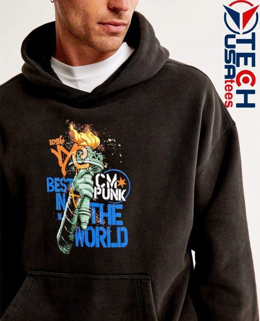 CM Punk Best In The World Fest New York 2026 shirt