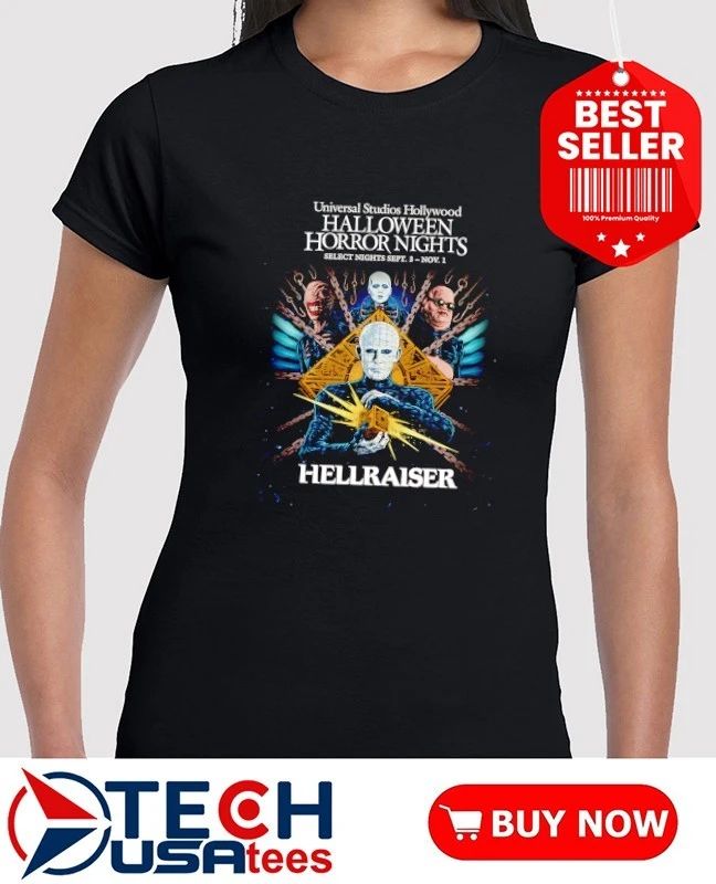 Universal Studios Hollywood Halloween Horror Nights Hellraiser shirt