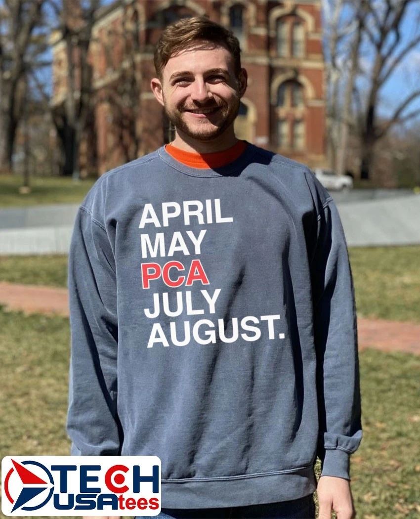 Pete Crow-Armstrong is June April May PCA July August shirt