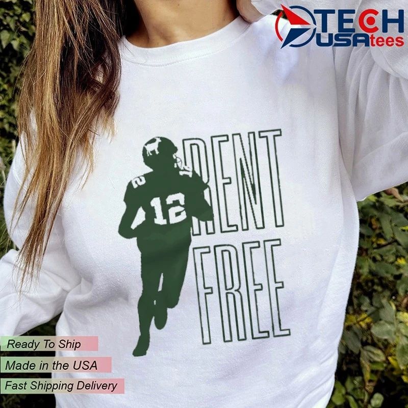 GOAT Aaron Rodgers Rent Free shirt