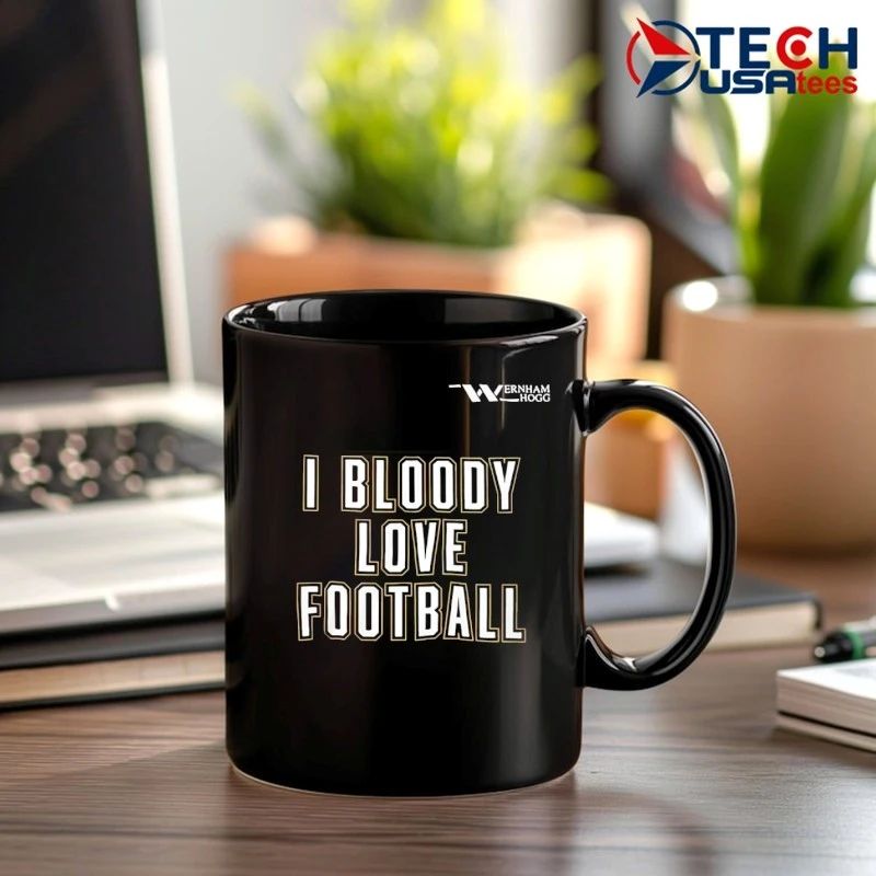 Wernham Hogg I bloody love Football shirt