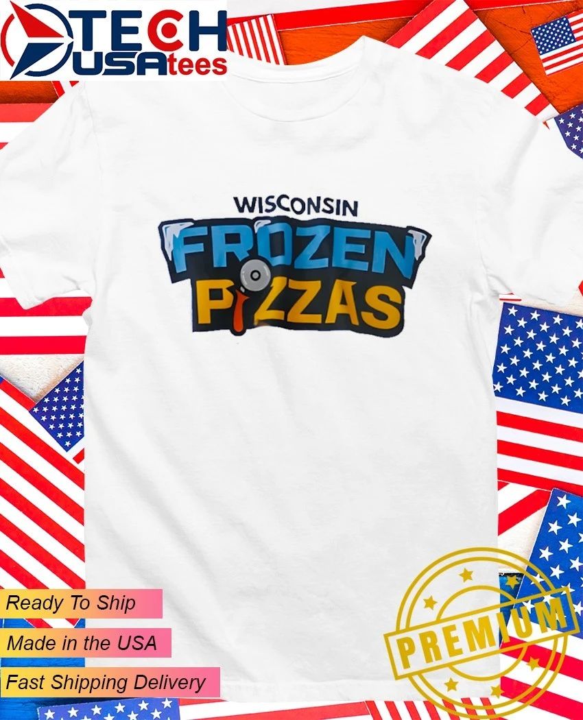 The Wisconsin Frozen Pizzas Minor League Baseball logo shirt