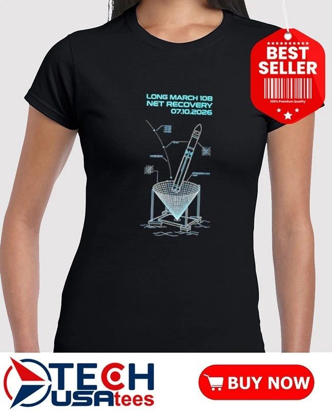 Long March 10B Rocket Recovery 2026 shirt