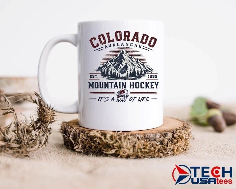 Colorado Avalanche Rocky Mountain Hockey it’s a way of life shirt