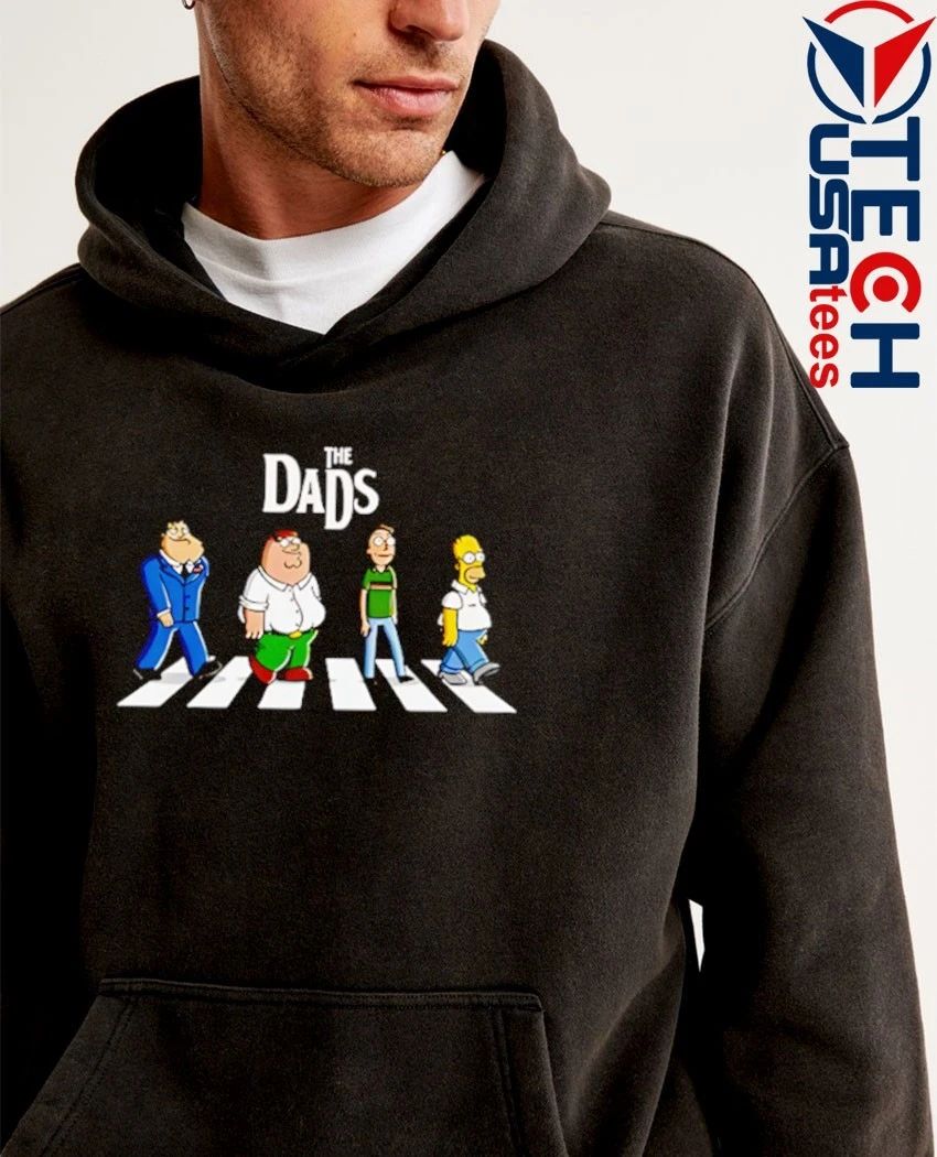 American Dad The Dads Abbey Road parody shirt