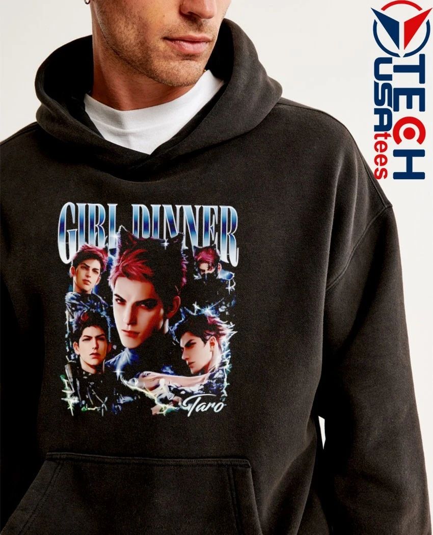 Valko Girl Dinner Taro graphic shirt